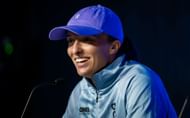 Iga Swiatek at a 2025 US Open press conference (Source: Getty)